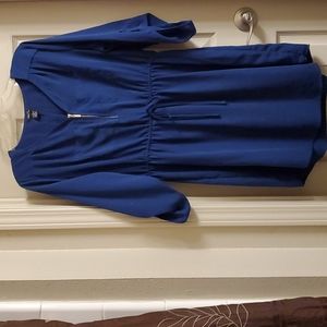 Rue 21 Royal Blue Tunic Top with Tie at Waist Size XL
